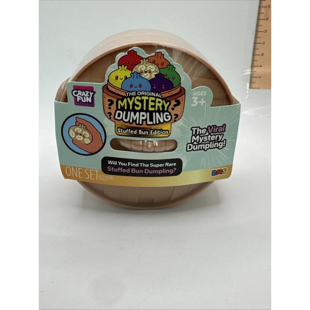 Sealed RMS Real Mystery Squishy Dumpling Stuffed Edition Five Below New